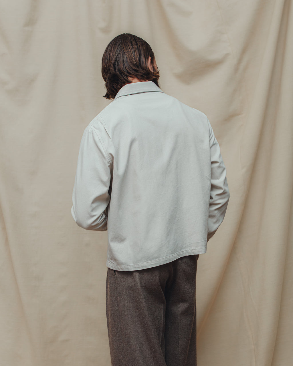 Beige Cotton Chino