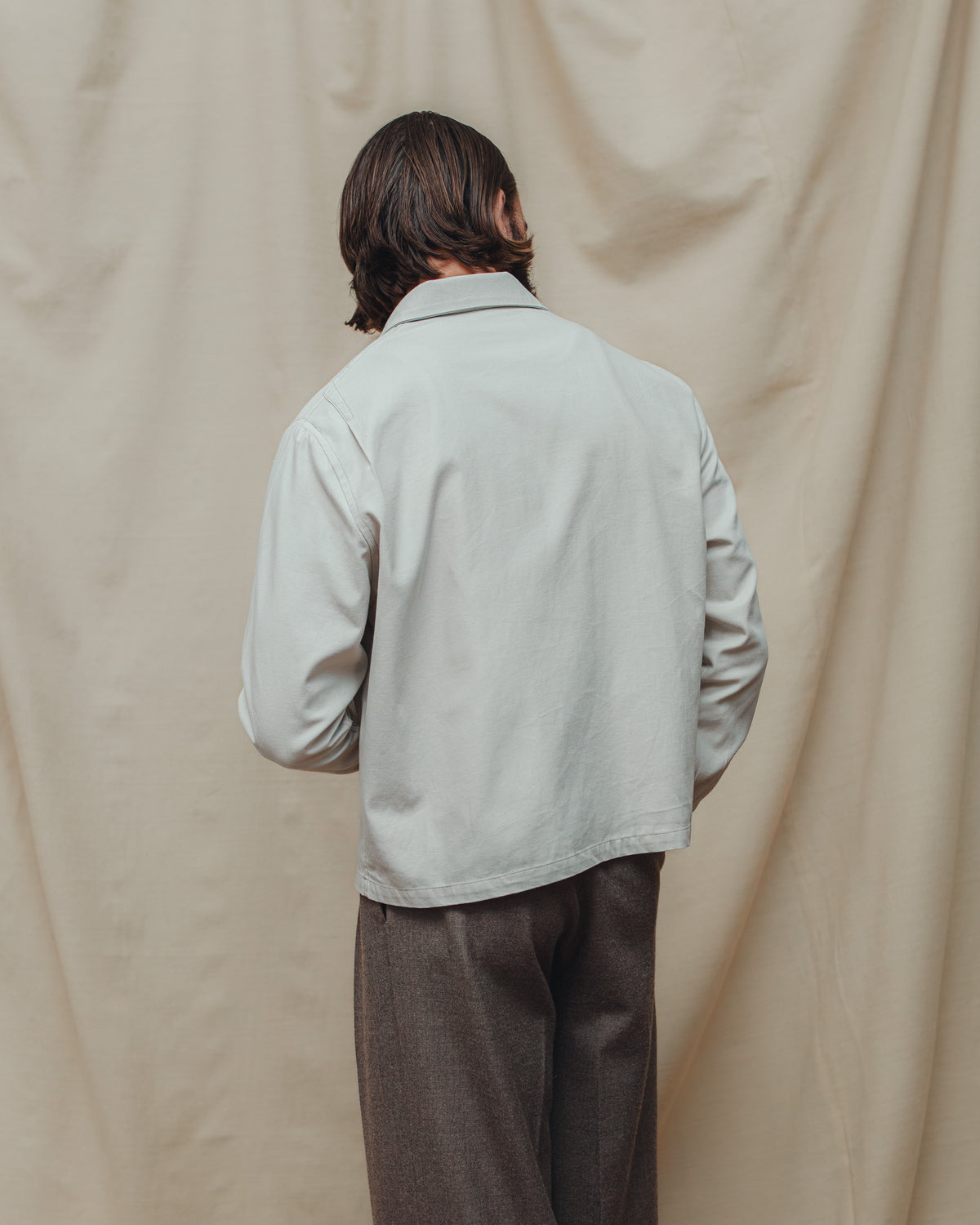 Beige Cotton Chino