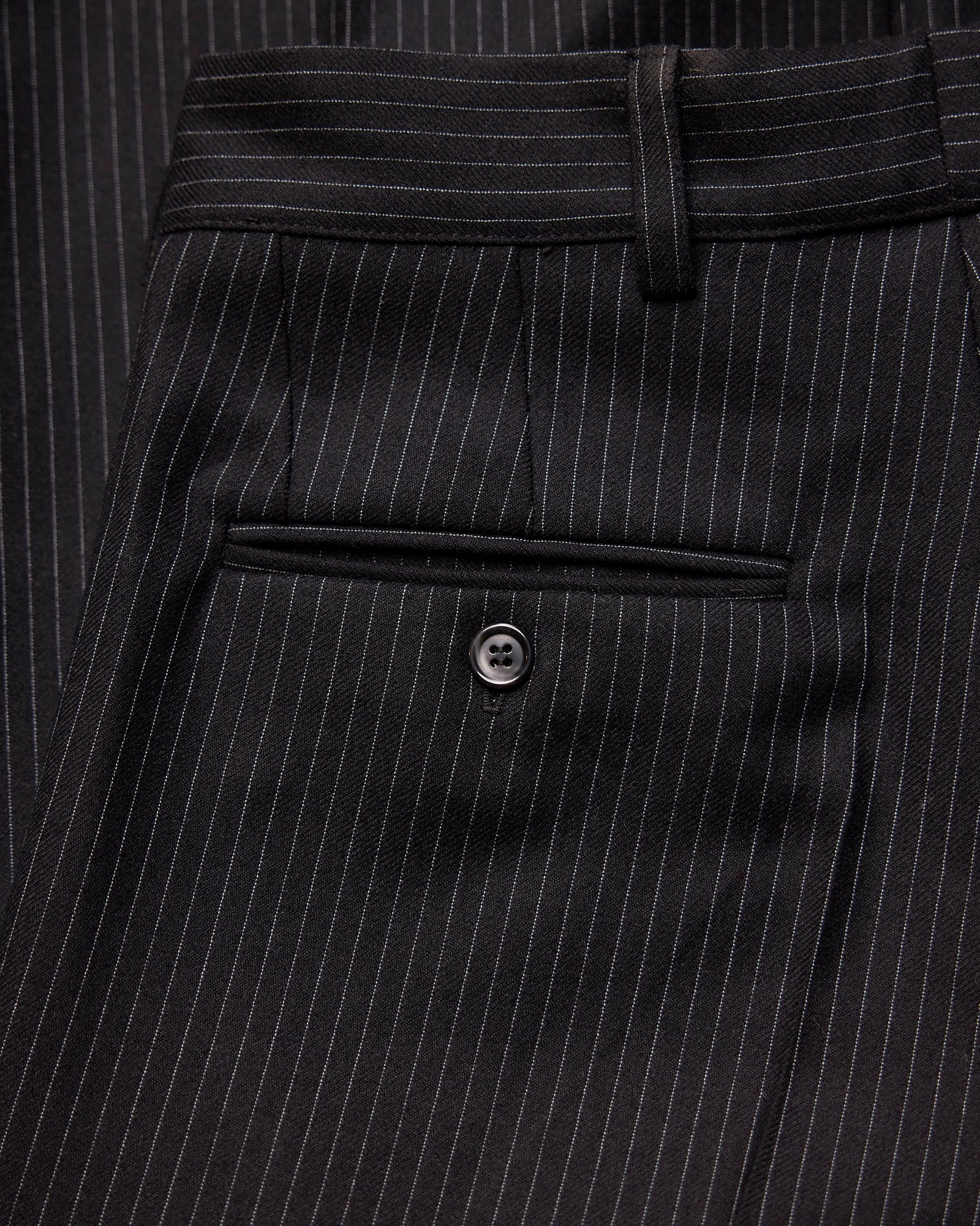 Black Pinstripe