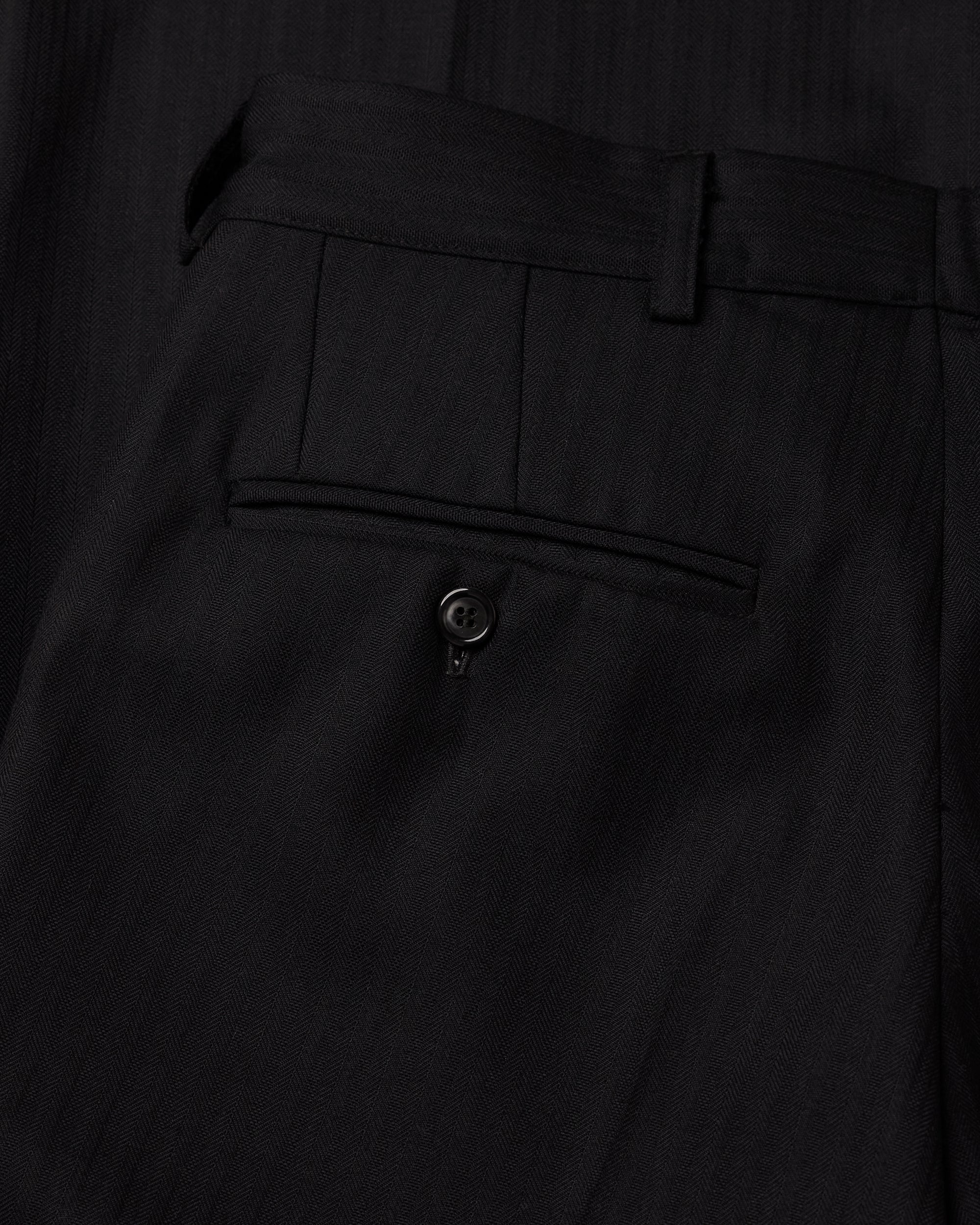 Black HBT Pinstripe