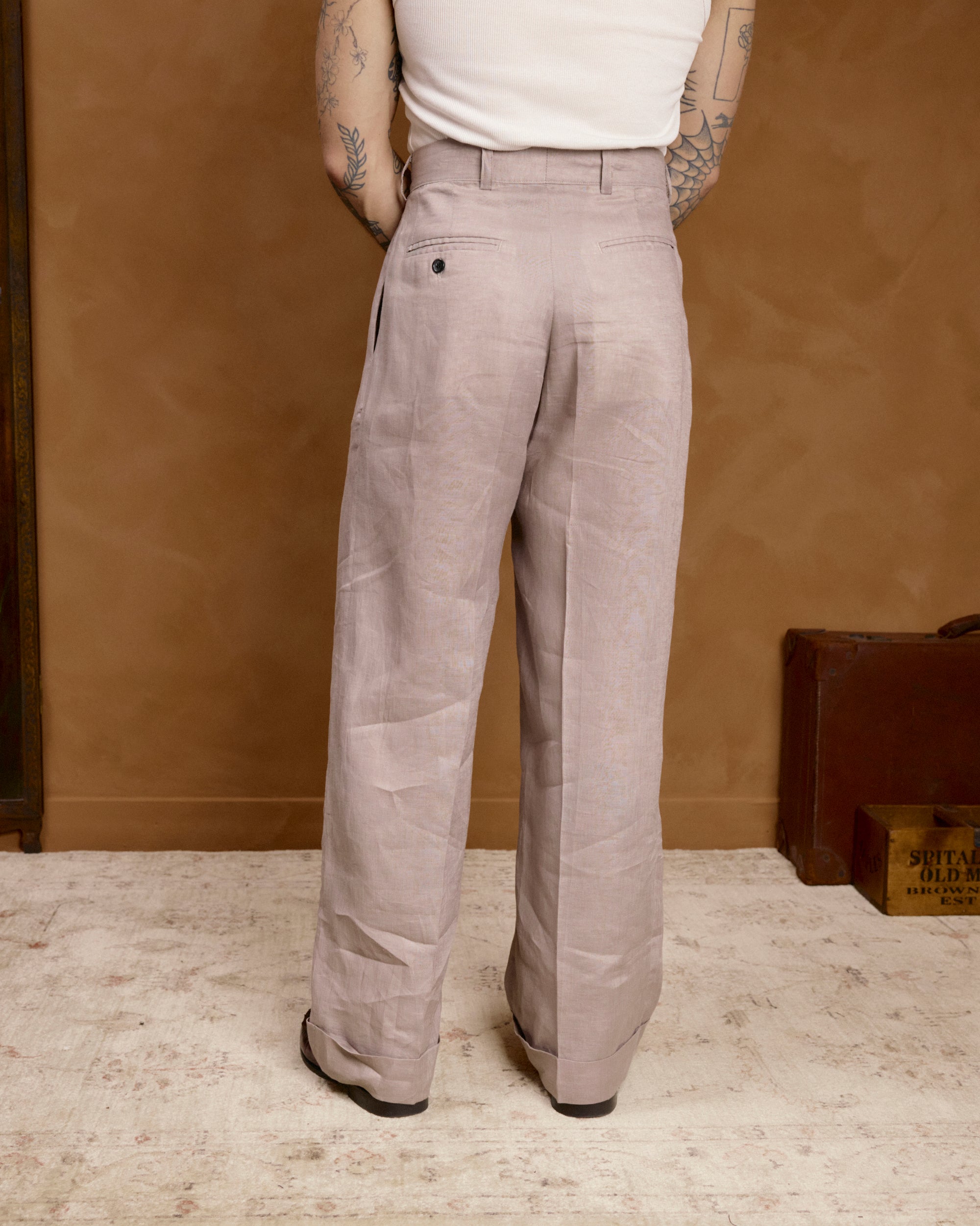 Stone Grey Linen