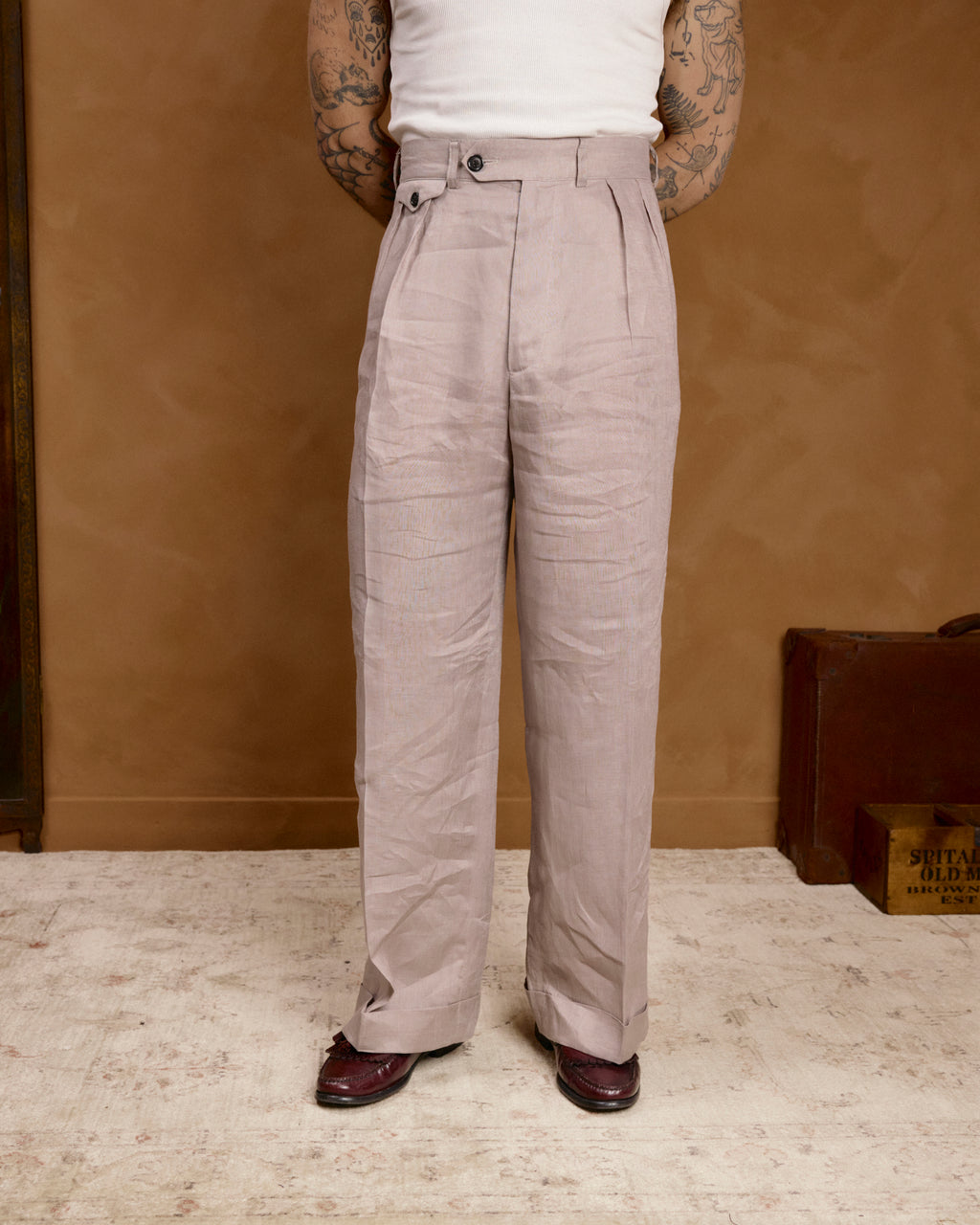 Stone Grey Linen