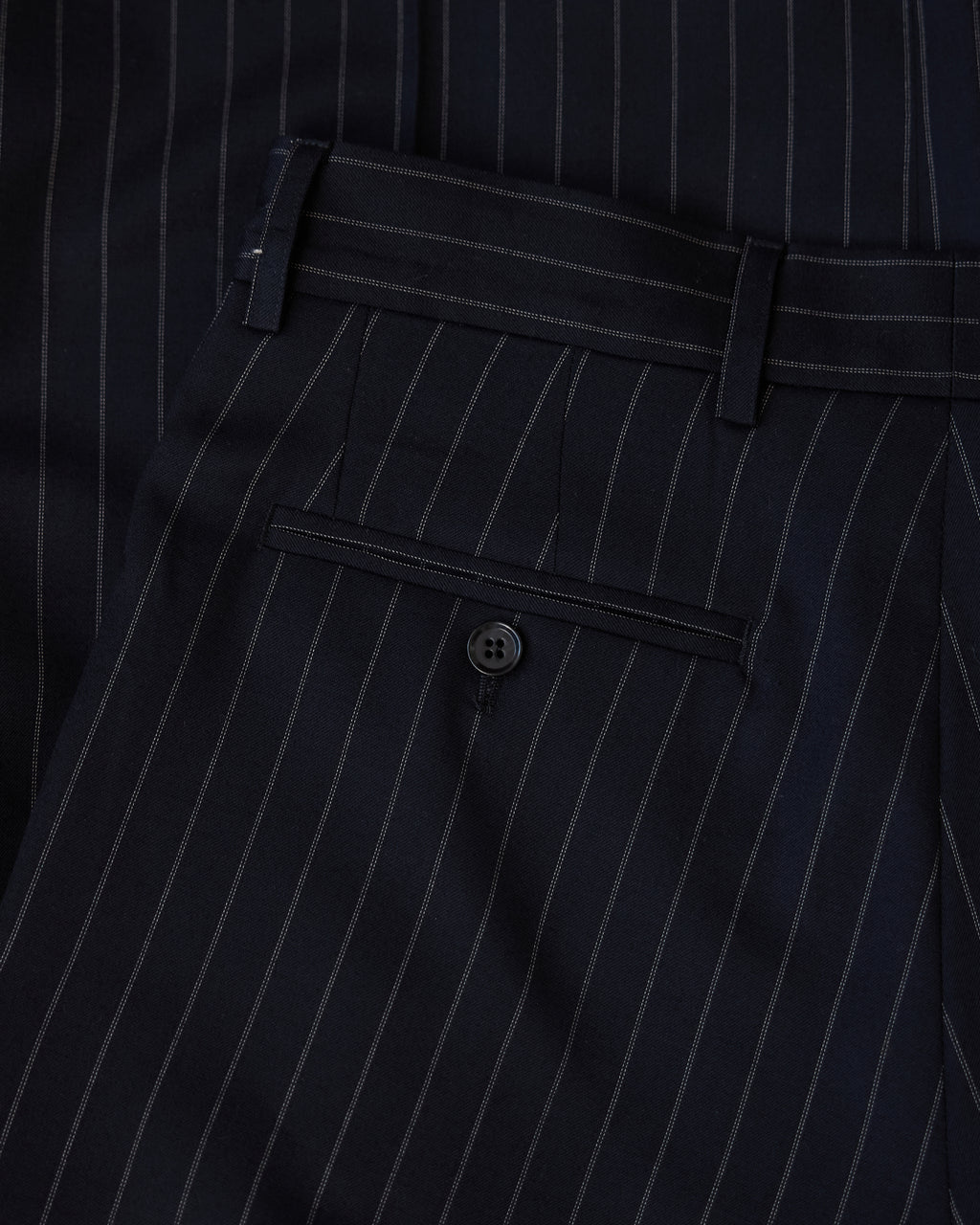 Navy Pinstripe