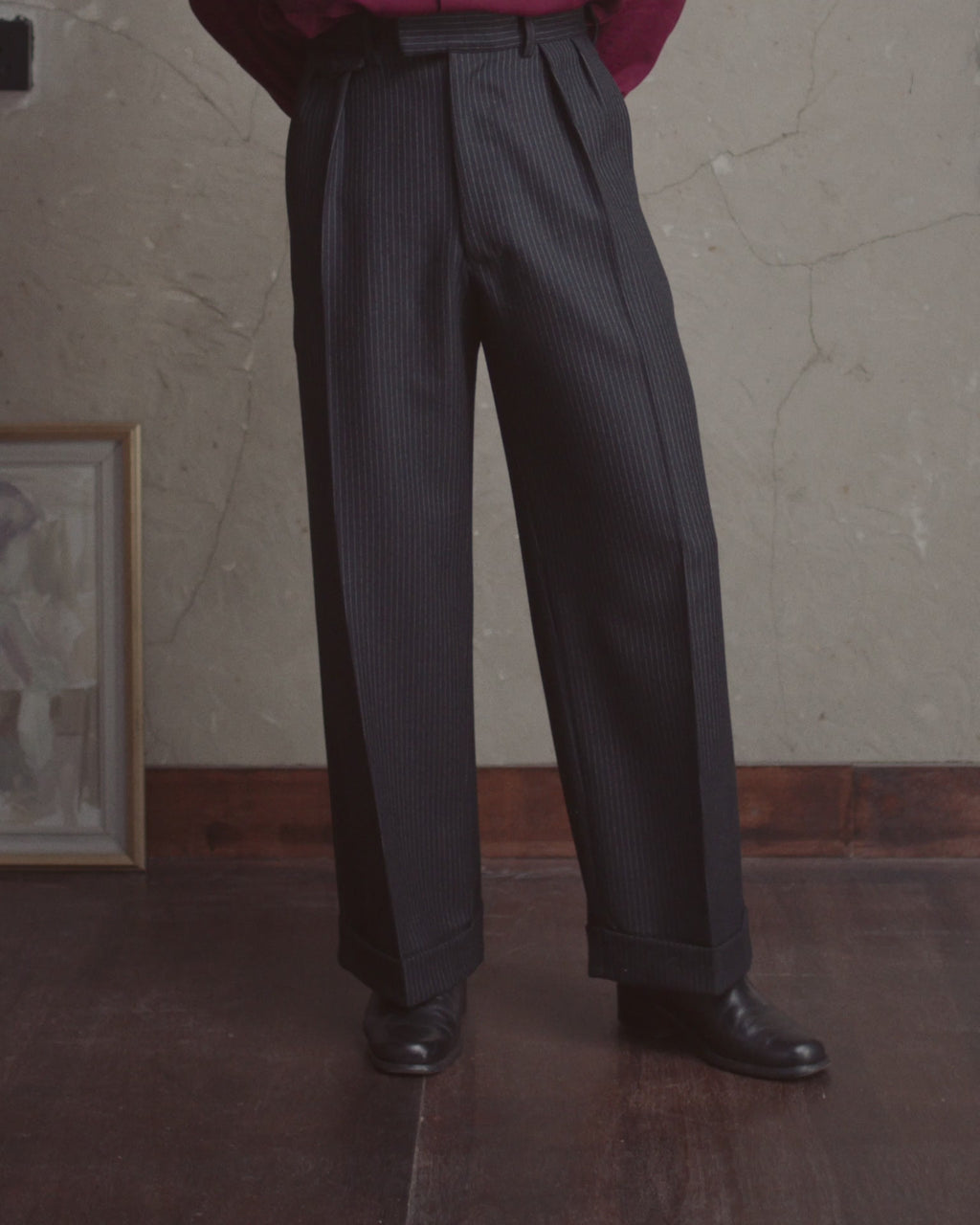 Black Pinstripe